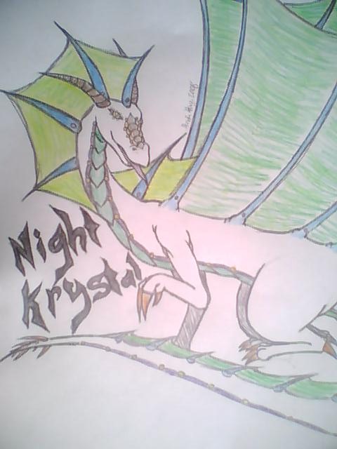Night Krystal by blackrainbowdragon