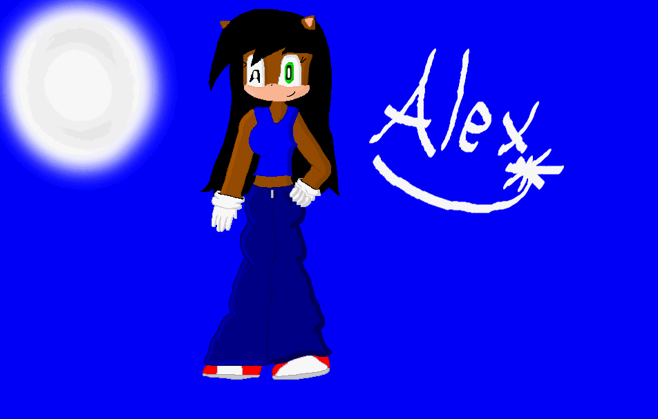 Alex the hedgehog by blackscorpiongirl345