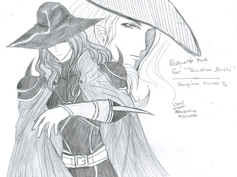 Request 4 Tai_Chan_Enishi - Vampire Hunter D by blackwings