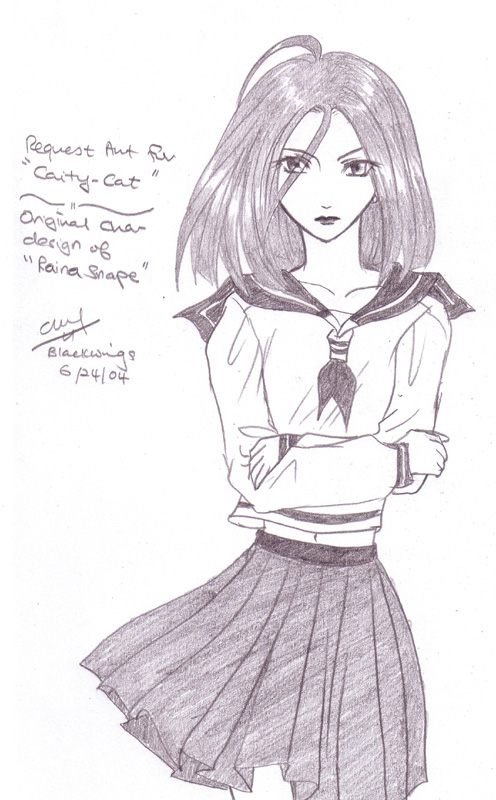 Request for Caity-Cat - "Raina Snape" (OC) by blackwings