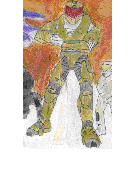 Master chief by blades123
