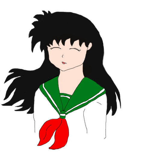 Just plain Kagome by blind_seer