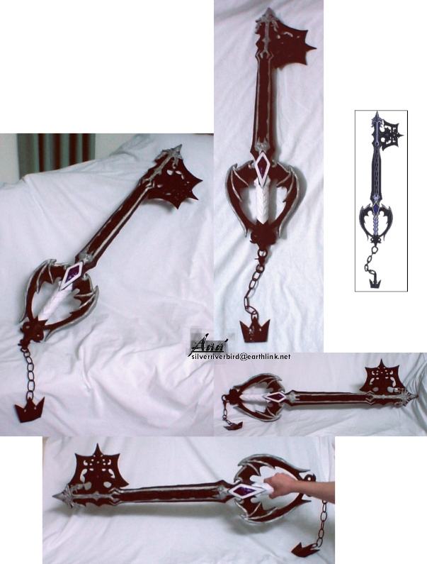 *Oblivion Keyblade (papermache) by blind_stranger