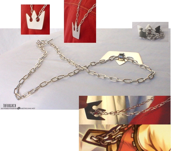 Sora's Necklace (made out of real metal!) by blind_stranger