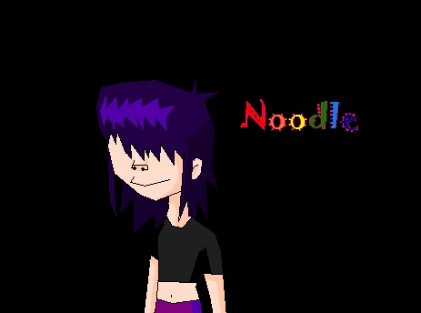 Noodle on paint by bloo180