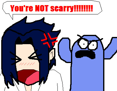 Bloo's not scary! by bloo180