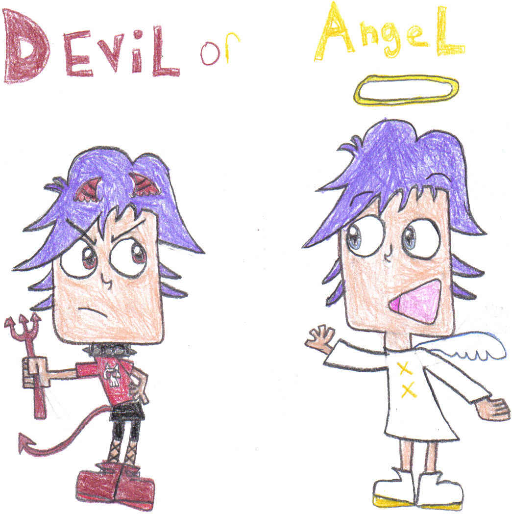 devil or angel (yumi) by bloo88