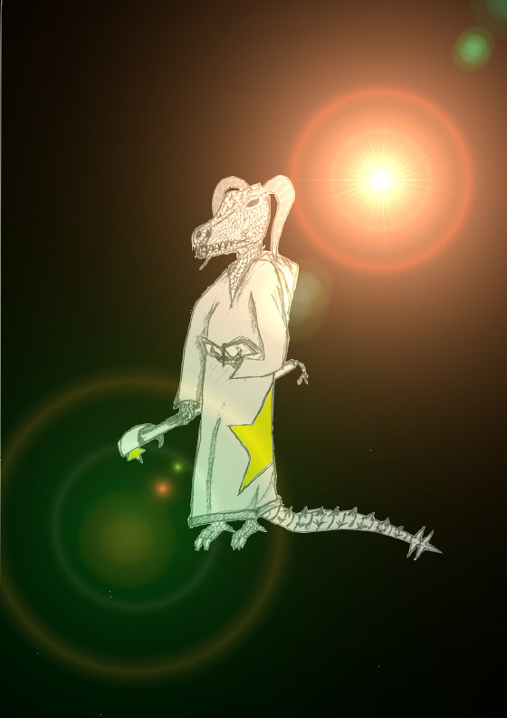 lunar spellcaster dragon by bloodCloud