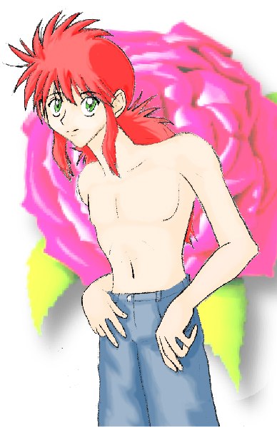 it should be illegal for kurama to wear a shirt by blood_and_death