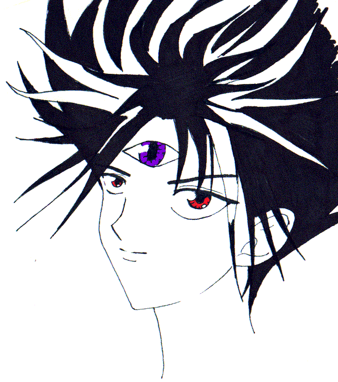 sharpie hiei by blood_and_death
