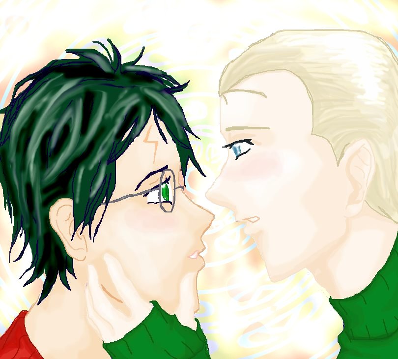 a draco and harry pic ^_^ by blood_and_death
