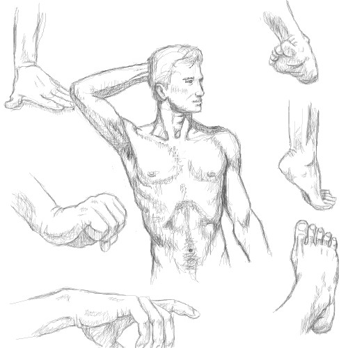hands feet and torso by blood_and_death