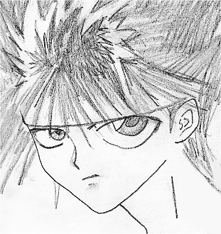 hiei sketch by blood_and_death