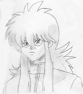 kurama sketch by blood_and_death
