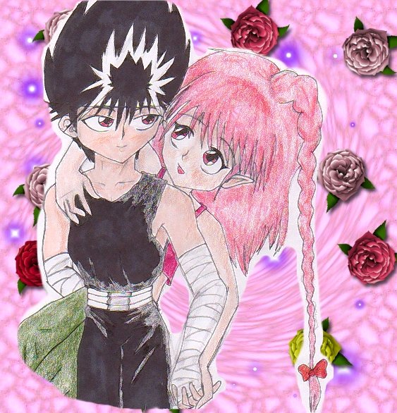 me and my bishie!!! (hiei) by blood_and_death