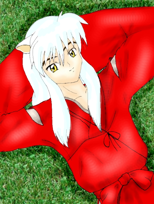Inu Yasha for Inuyashakagome535 by blood_and_death
