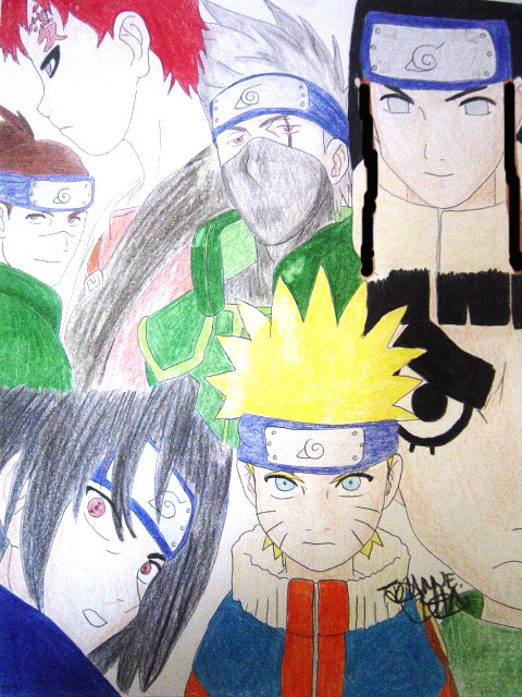 Naruto Poster by bloodyangel14