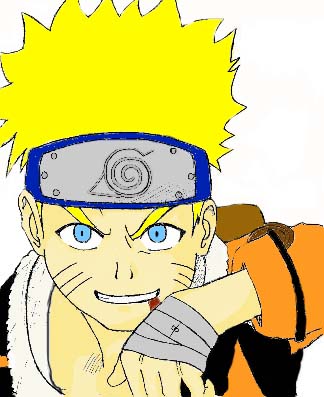 Naruto in Pain? (Colored) by bloodyangel14