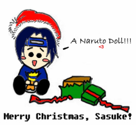 Sasuke's Christmas Gift by bloodyangel14