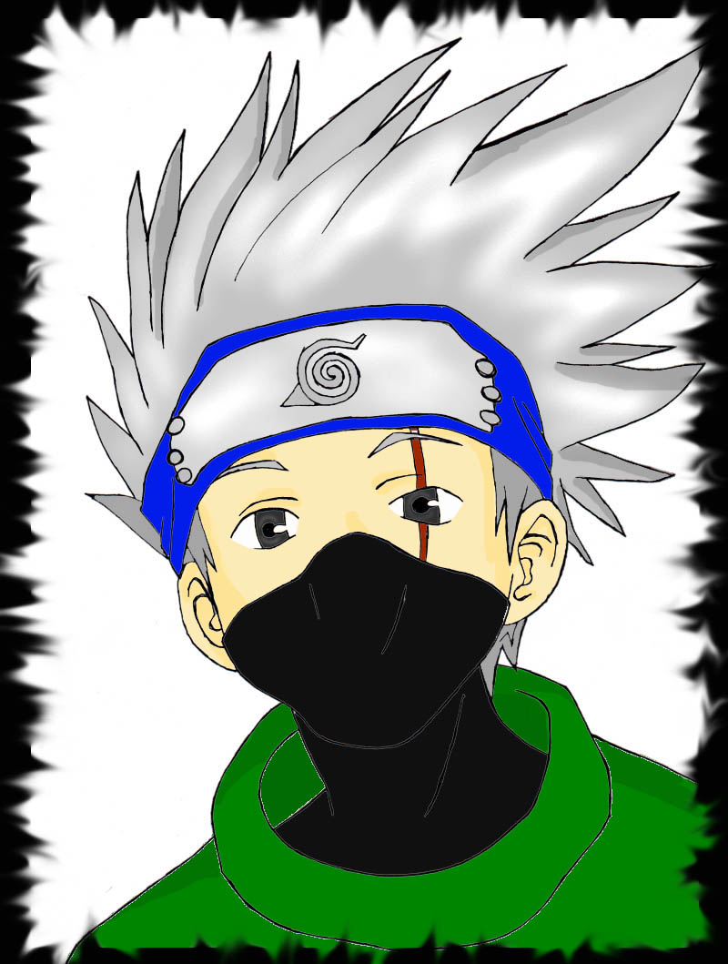 Kakashi [Colored] by bloodyangel14