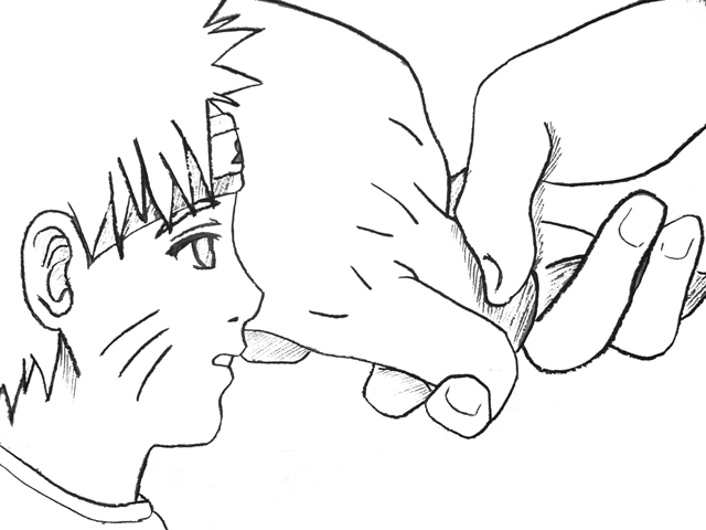 Naruto &amp; Sasuke: Friendship [Lineart] by bloodyangel14