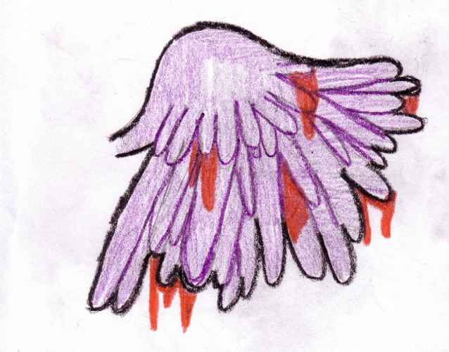 Bloody purple wing by blue_dragon35