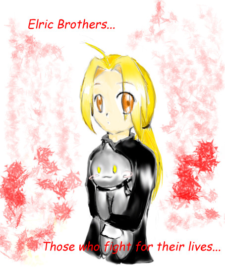 The elric brothers by blueangel