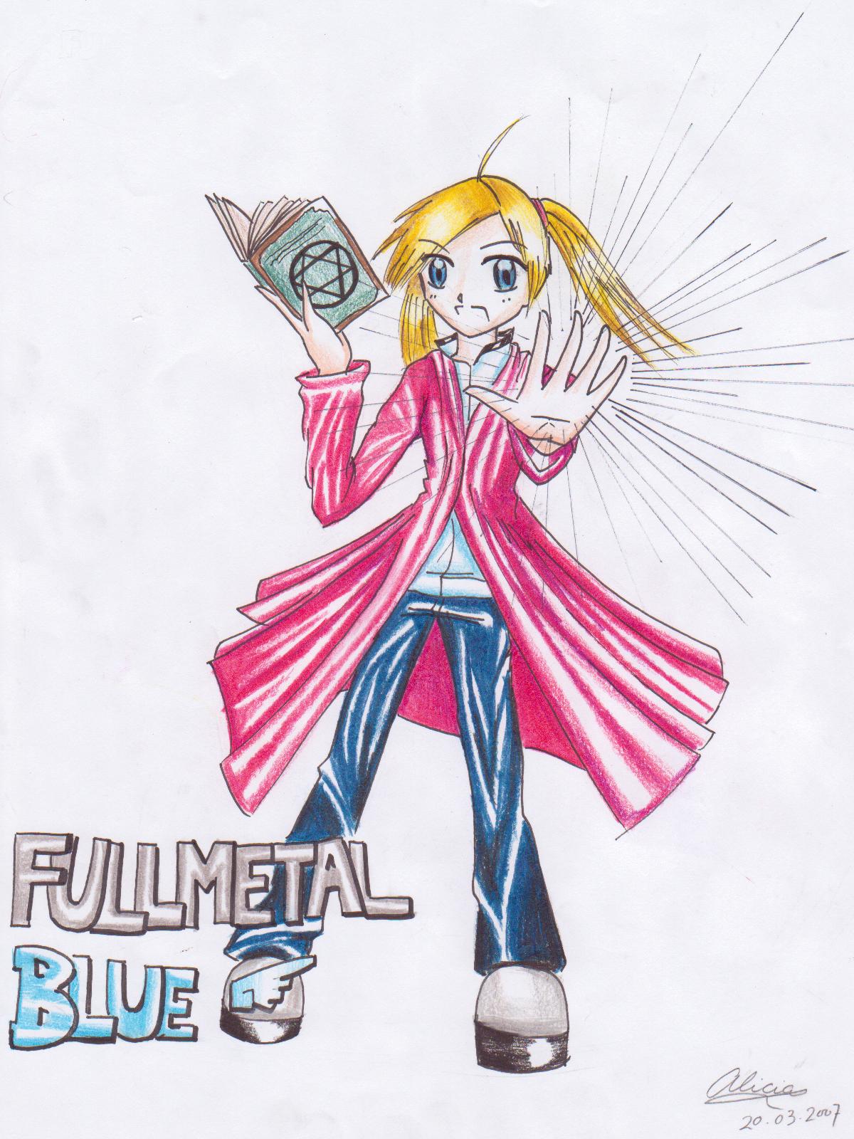 Blue Elric by blueangel