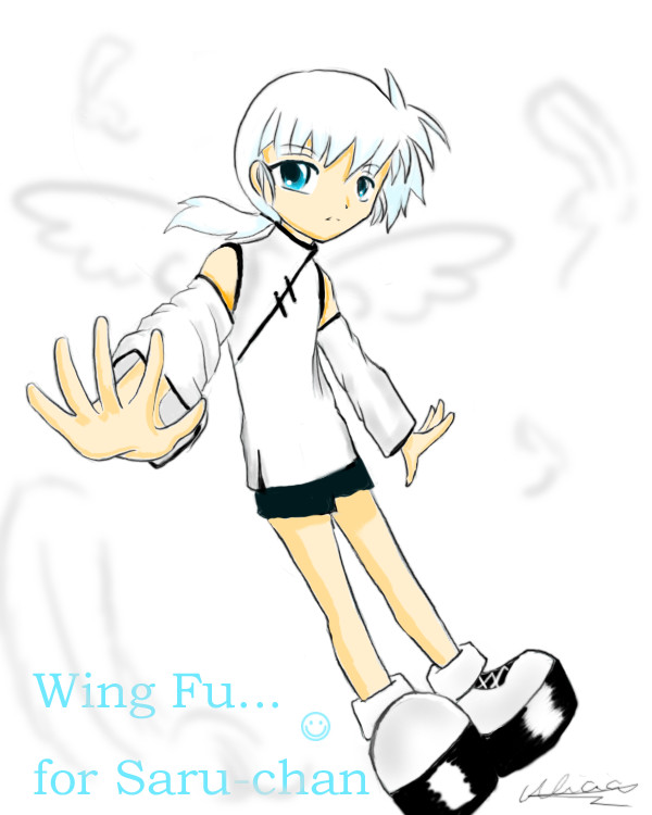 Wing Fu - for Saru-chan ^^ by blueangel