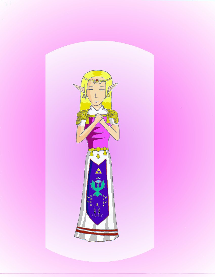 Princess Zelda by bluefairy421