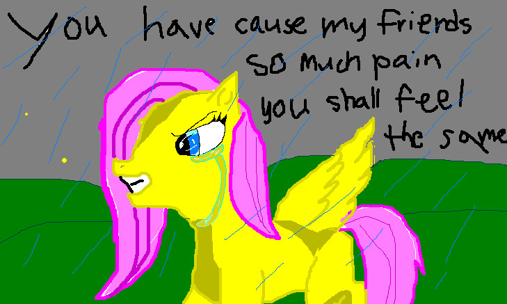 fluttershy's pain by bluenose15
