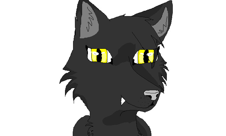 Wolf drawing ._. by bluenose15