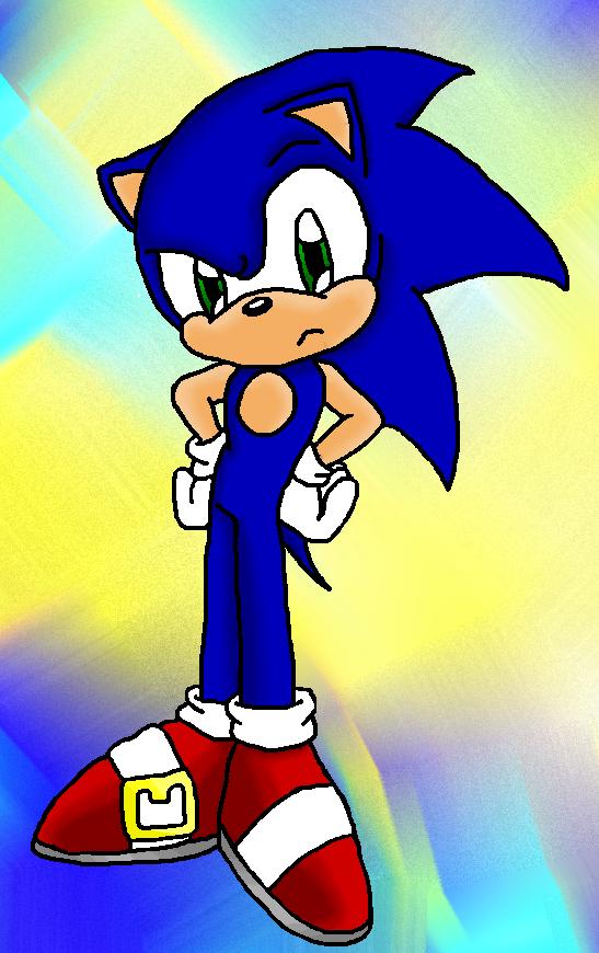 *Jenny's Pout* (Sonic The Hedgehog) by blueshark4