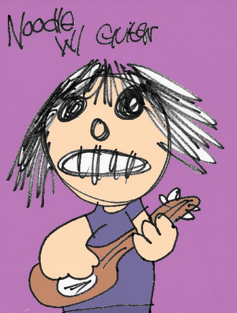 noodle with her guitar! (off of feel good inc vide by bobsmyman2005