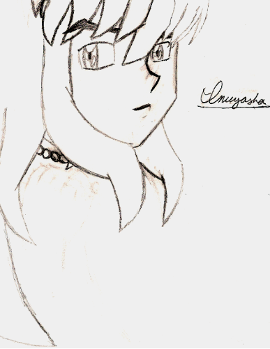 Inuyasha Sketch by bookbugusa