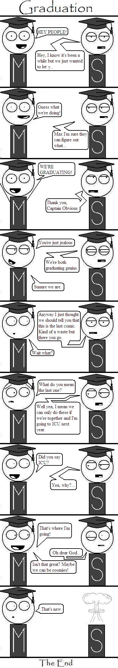 Everyday Annoyances With Max and Sam: Episode 12 - Graduation by bookworm369
