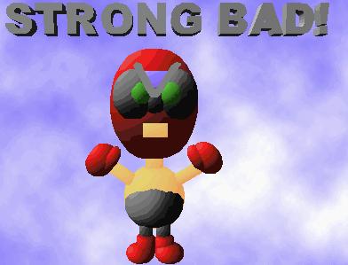 Strong Bad 3d by bowser724