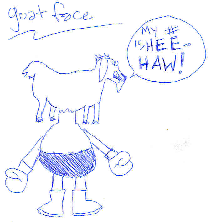 Goat Face by bowser724