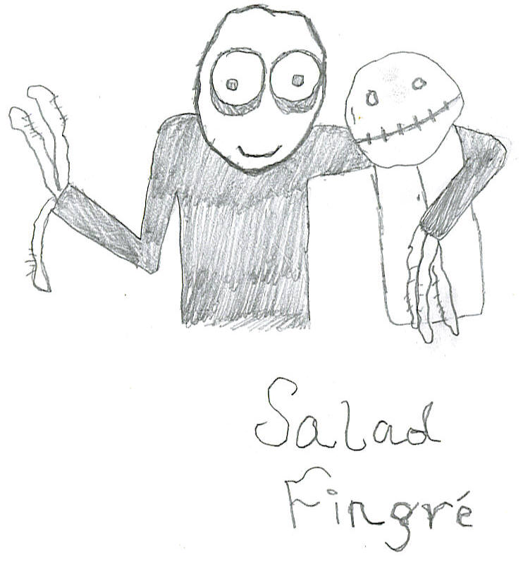 Salad Fingers and Hubert - BFF by bowser724