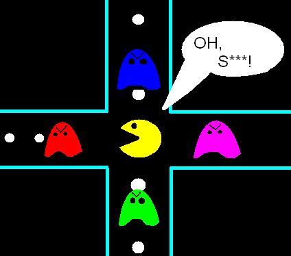 pacman in trouble by brad_soup