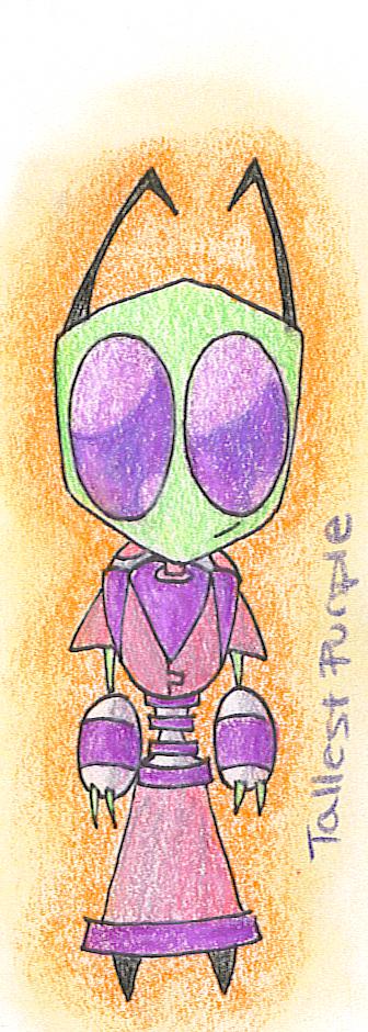 Awwww... - Chibi Tallest Purple by brainfreezy2004