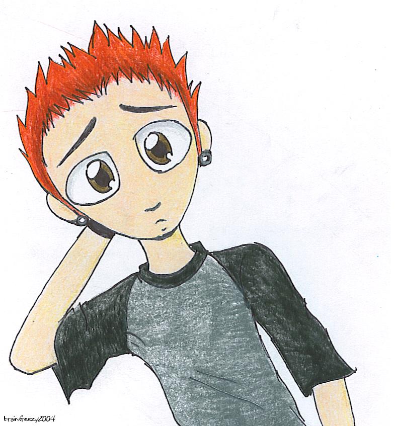 Mike w/ Red Hair! by brainfreezy2004