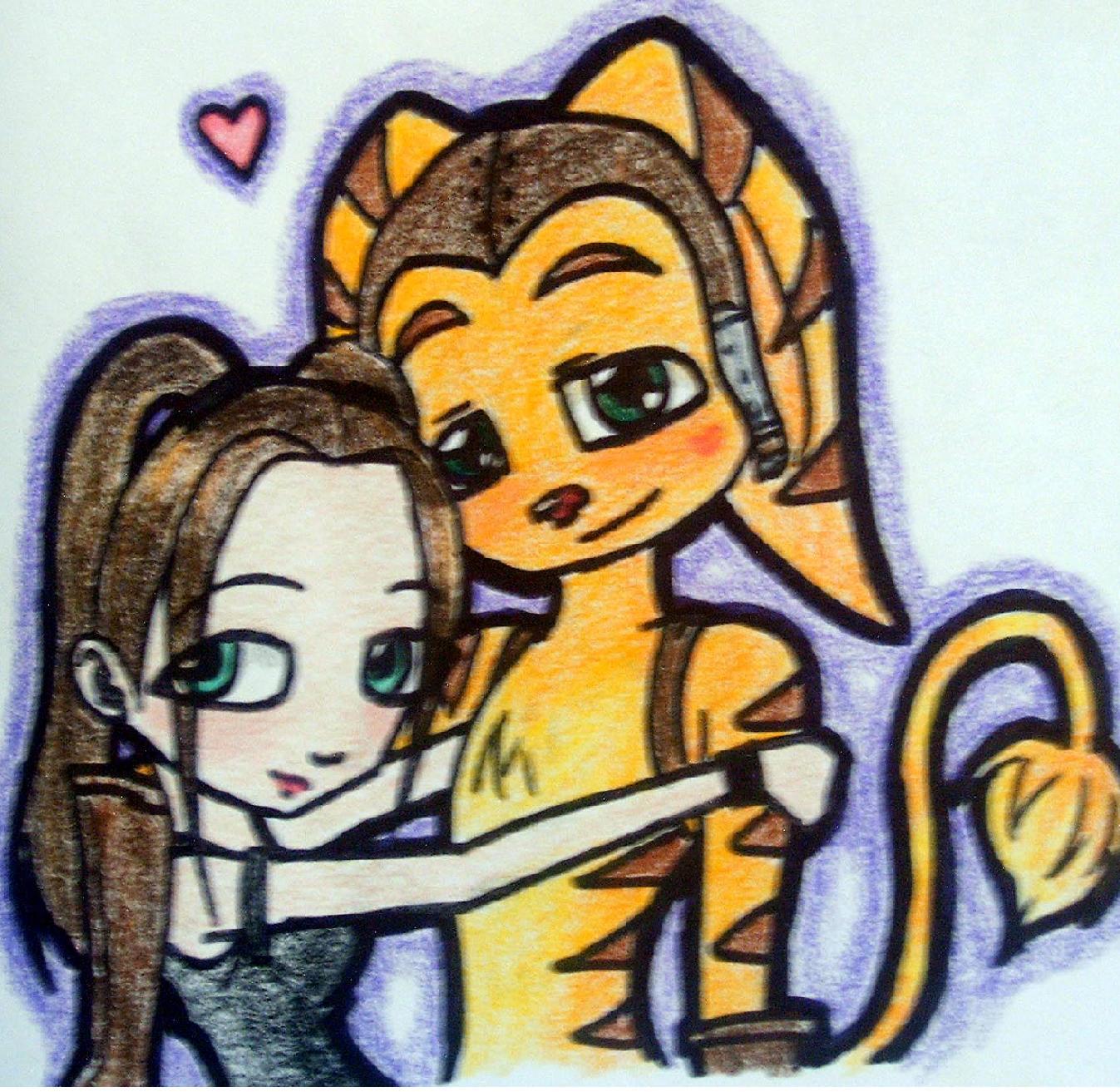 Hobbes And Her Ratchie-Boy! *request* by brainfreezy2004