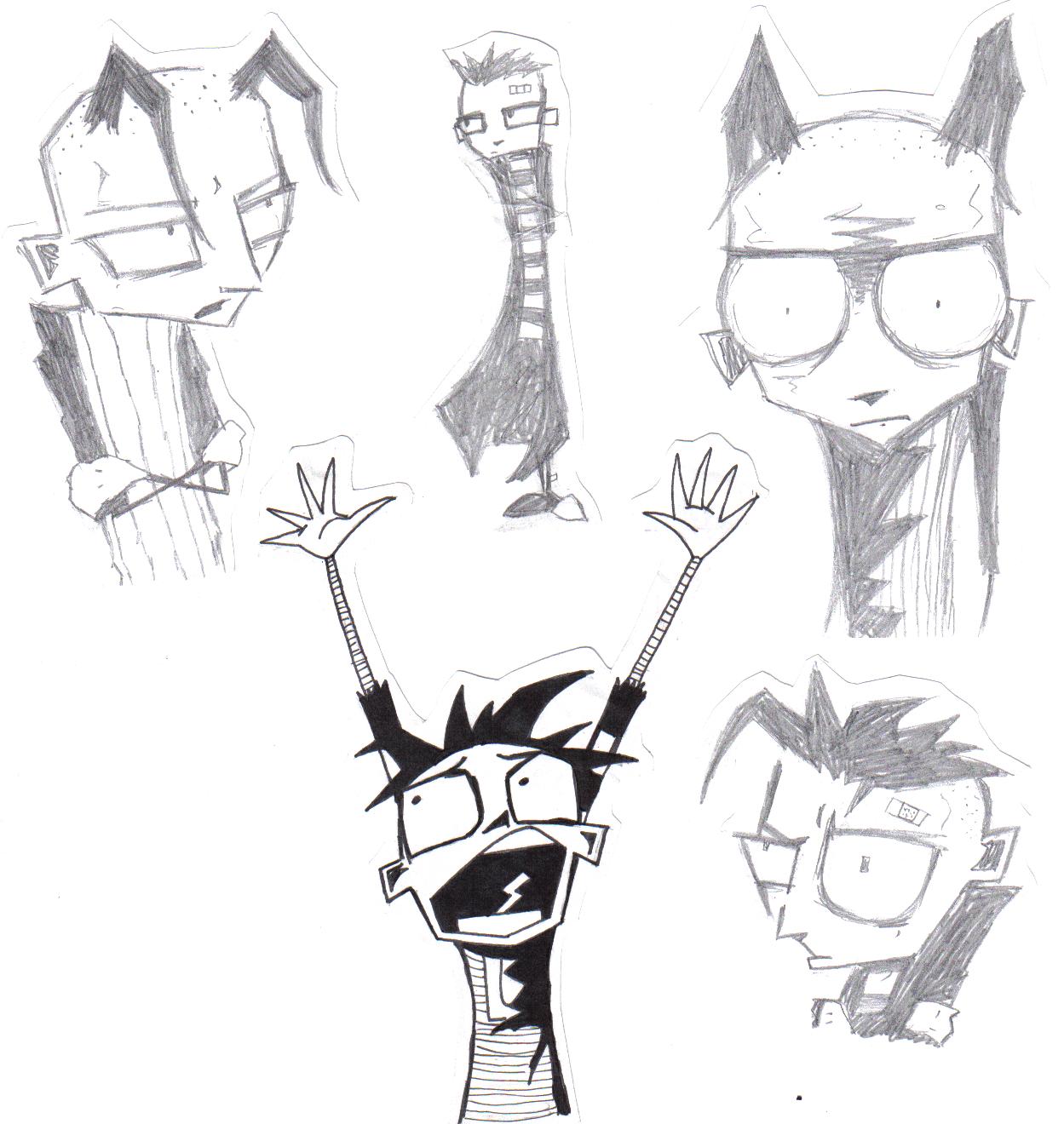 *kinda old* Nny Sketches! by brainfreezy2004