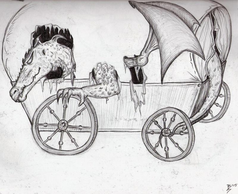 Dragon In A Wagon by brittanybob
