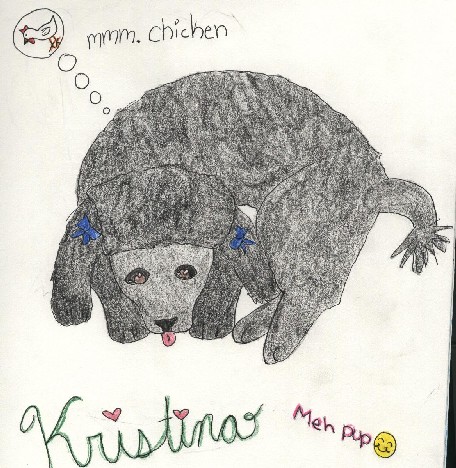 kristina!!!!!!(our poodle!!)for the cute contest by brown_tabby