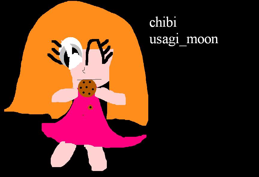chibi usagi moon by bubblegum_snake
