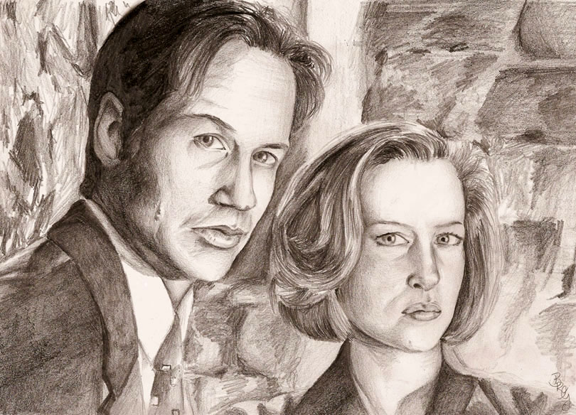 Special Agents Mulder &amp; Scully by bufstk