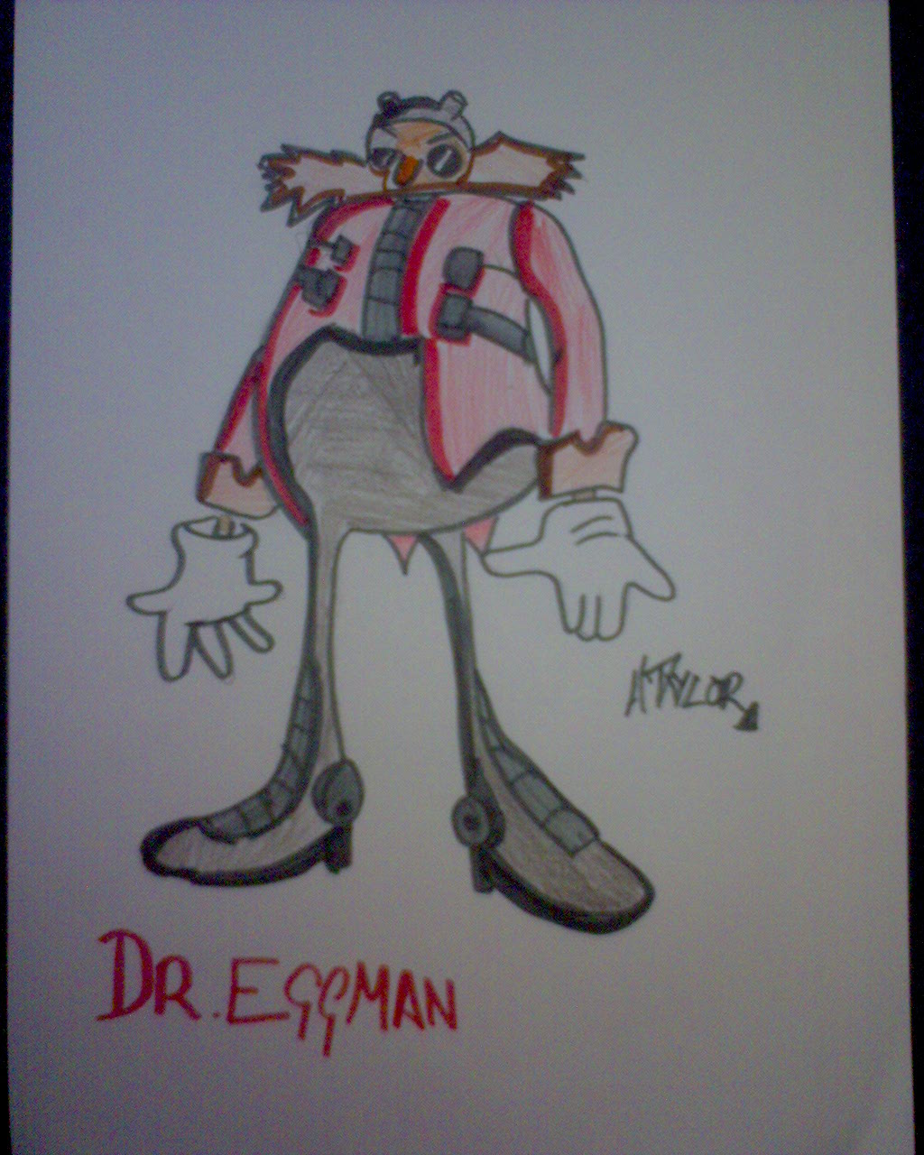 dr eggman by burton_art