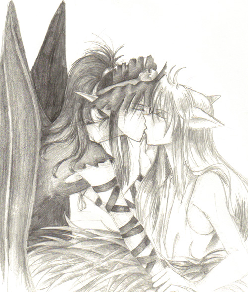Kurama and Kuronue request for HieisAngel by butterfly111585